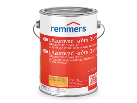 Lazurovací krém 3v1 (Holzschutz-Creme)